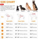 Waterproof, thickened reflective raincoat, large and small dog raincoat, Kefie raincoat