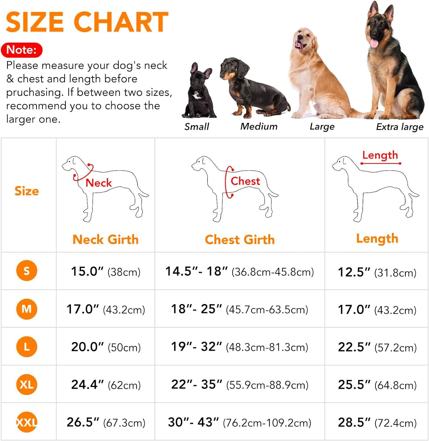 Waterproof, thickened reflective raincoat, large and small dog raincoat, Kefie raincoat