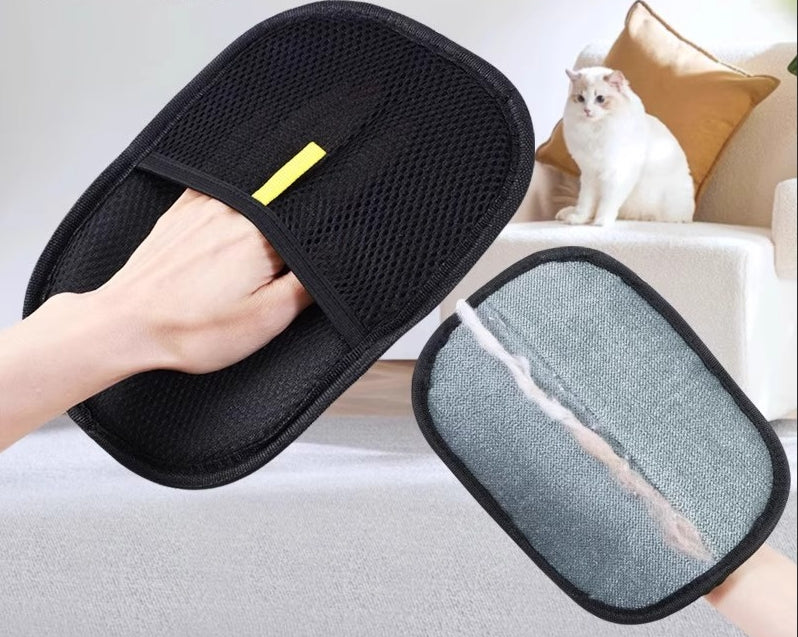 Pet hair removal gloves, cat hair remover, dog hair remover, two-way adsorption, household multi-functional electrostatic brush gloves