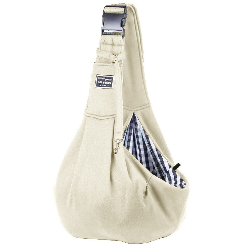 Foldable dog backpack, breathable pet travel bag, pet bag, shoulder bag, crossbody cat bag,Adjustable pet carrier with snap closure