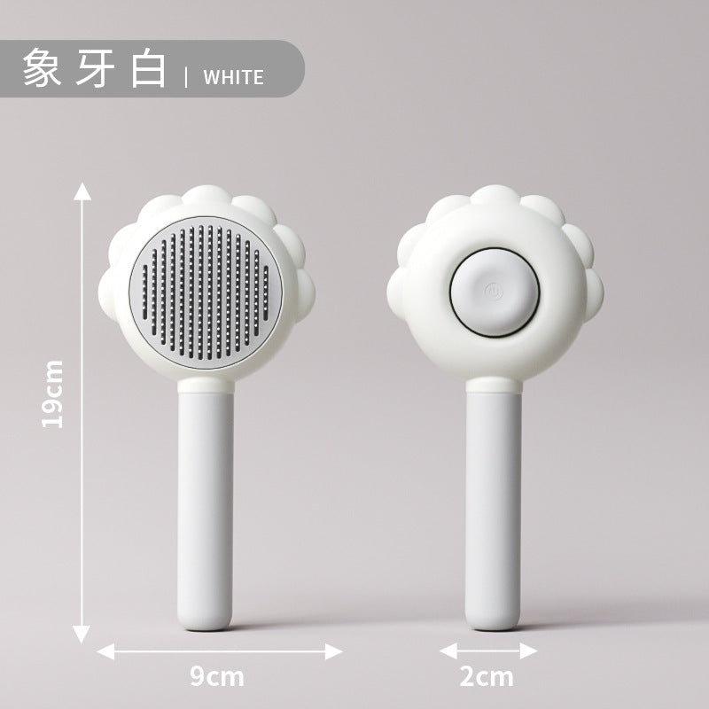 Spray comb, pet hair brush, cat comb, removes loose hair, dog hair, cat petting brush, needle comb, pet supplies