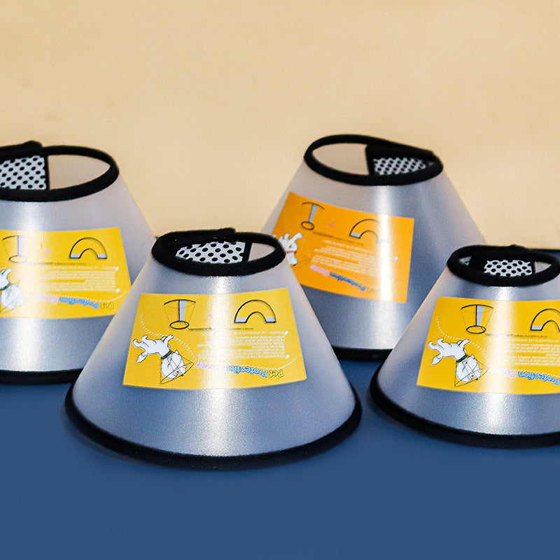 Elizabethan collars for pets, anti-bite collars, anti-scratch neck protectors for cats and dogs, Elizabethan collars