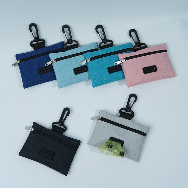 New pet waste bag storage bag, convenient dog poop catching bag for outings