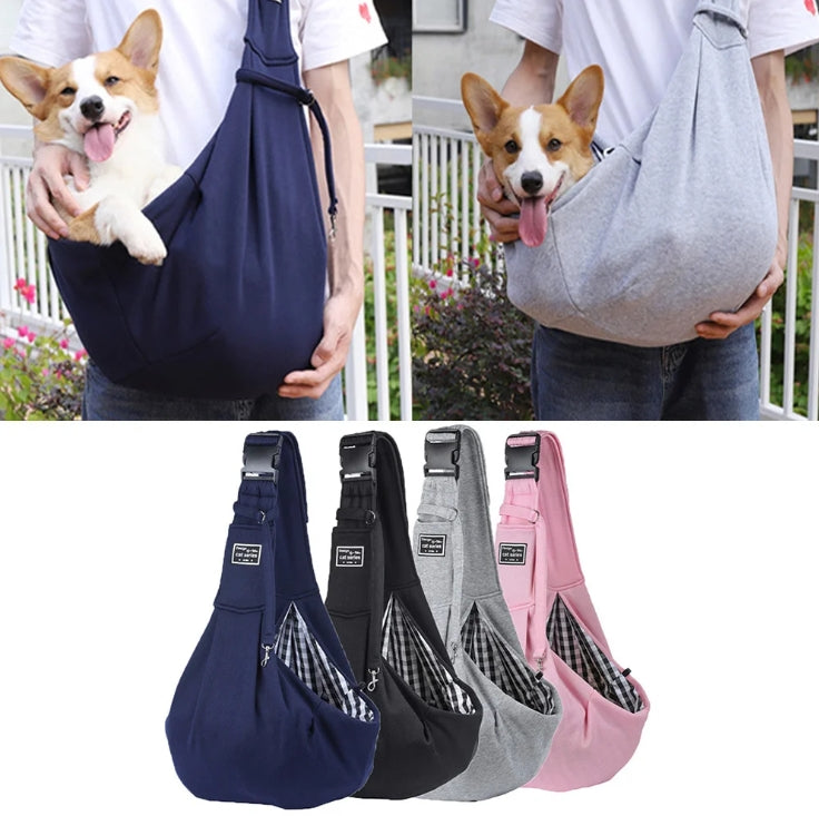 Foldable dog backpack, breathable pet travel bag, pet bag, shoulder bag, crossbody cat bag,Adjustable pet carrier with snap closure