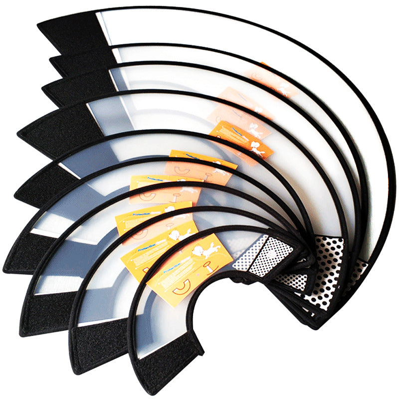 Elizabethan collars for pets, anti-bite collars, anti-scratch neck protectors for cats and dogs, Elizabethan collars