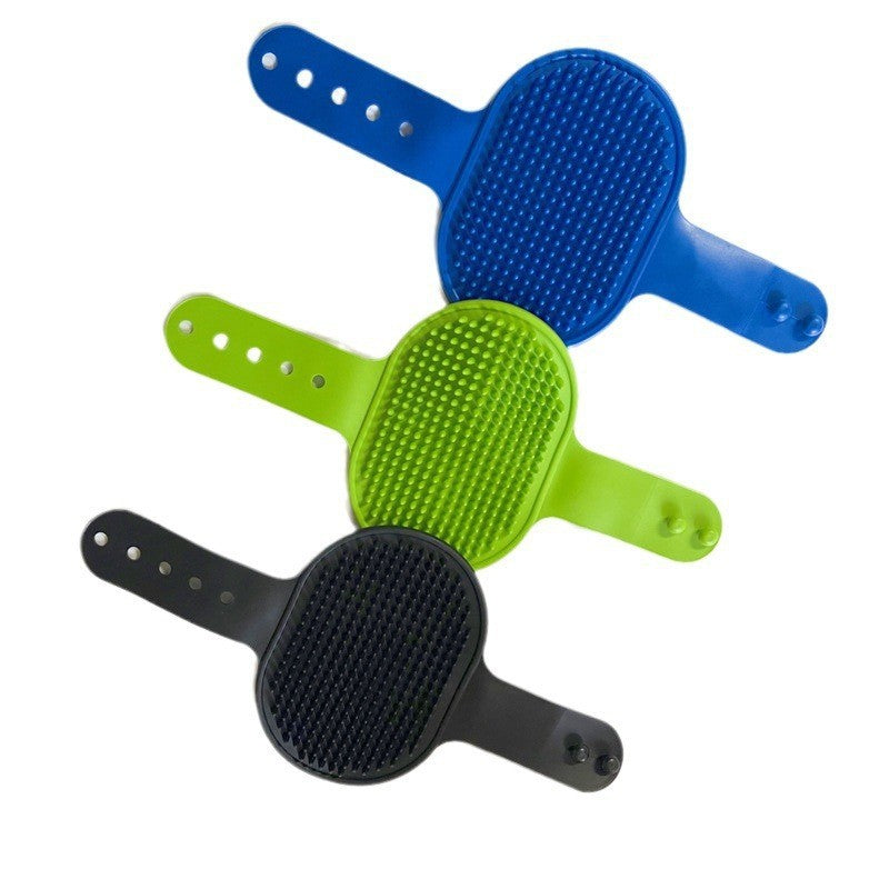 Pet brush, dog and cat bath brush, no-rinse gloves, shaving brush, cat grooming and hair removal cleaning products