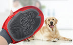 Large dog bathing and massage gloves, pet cat brushes, Teddy, Golden Retriever, Samoyed bathing supplies