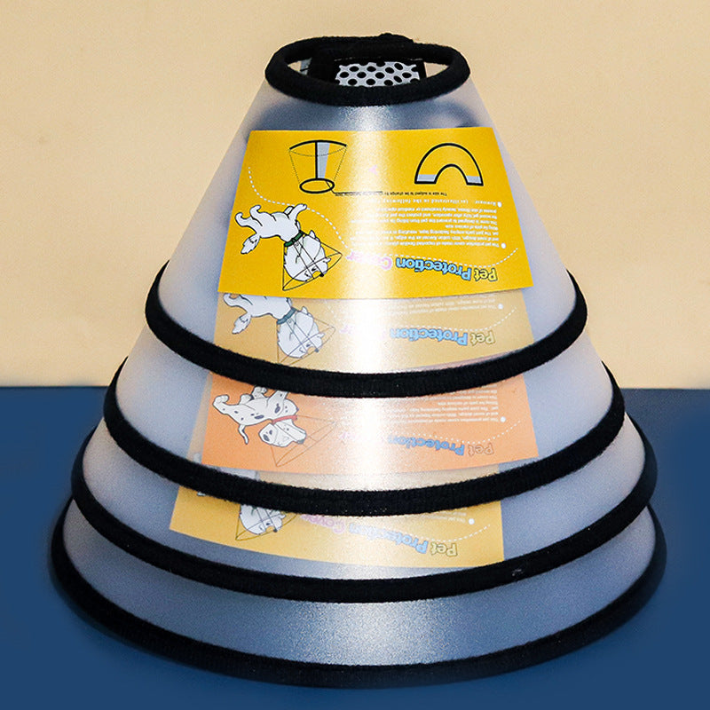 Elizabethan collars for pets, anti-bite collars, anti-scratch neck protectors for cats and dogs, Elizabethan collars