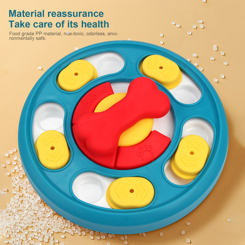 Dog anti-choking bowl, slow-feeding dish, hidden food bowl, non-slip dog bowl, cat bowl, slow feeder, pet supplies, food grade