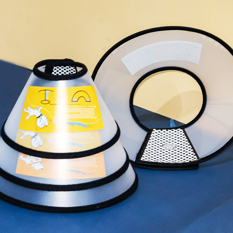 Elizabethan collars for pets, anti-bite collars, anti-scratch neck protectors for cats and dogs, Elizabethan collars