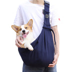 Foldable dog backpack, breathable pet travel bag, pet bag, shoulder bag, crossbody cat bag,Adjustable pet carrier with snap closure
