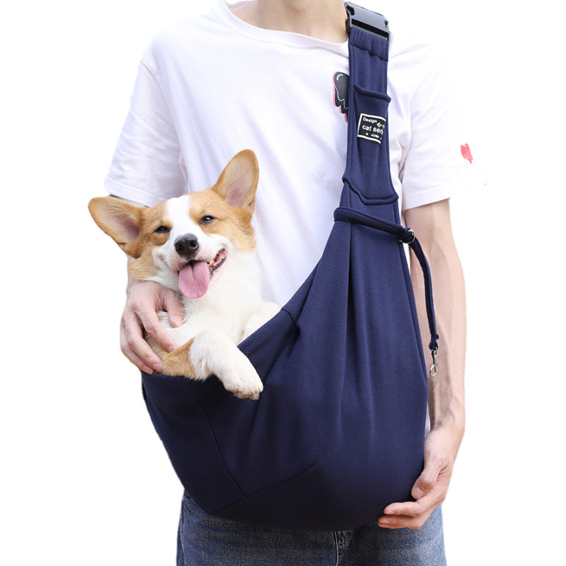 Foldable dog backpack, breathable pet travel bag, pet bag, shoulder bag, crossbody cat bag,Adjustable pet carrier with snap closure