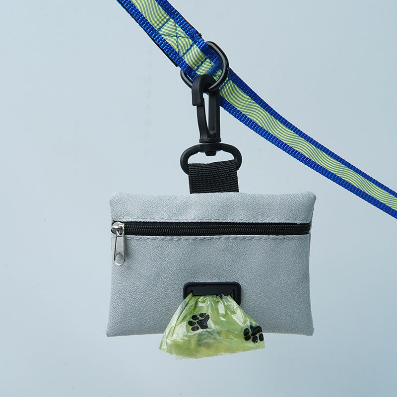 New pet waste bag storage bag, convenient dog poop catching bag for outings